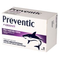 Preventic + Czosnek kapsułki, 60 szt.