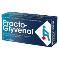 Procto-Glyvenol 10 czopków doodbytniczych / Hemoroidy