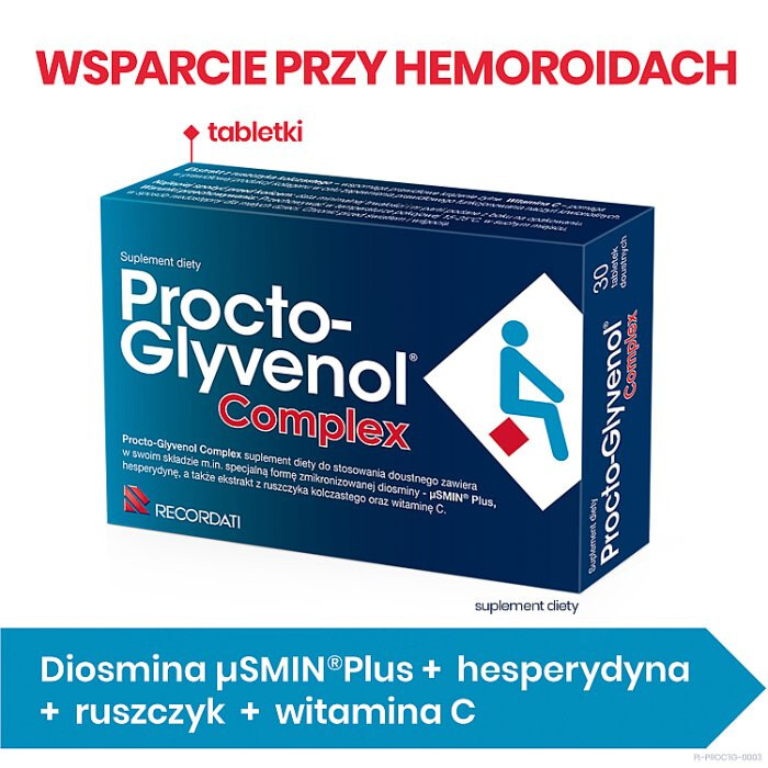Procto-Glyvenol Complex tabletki, 30 szt.