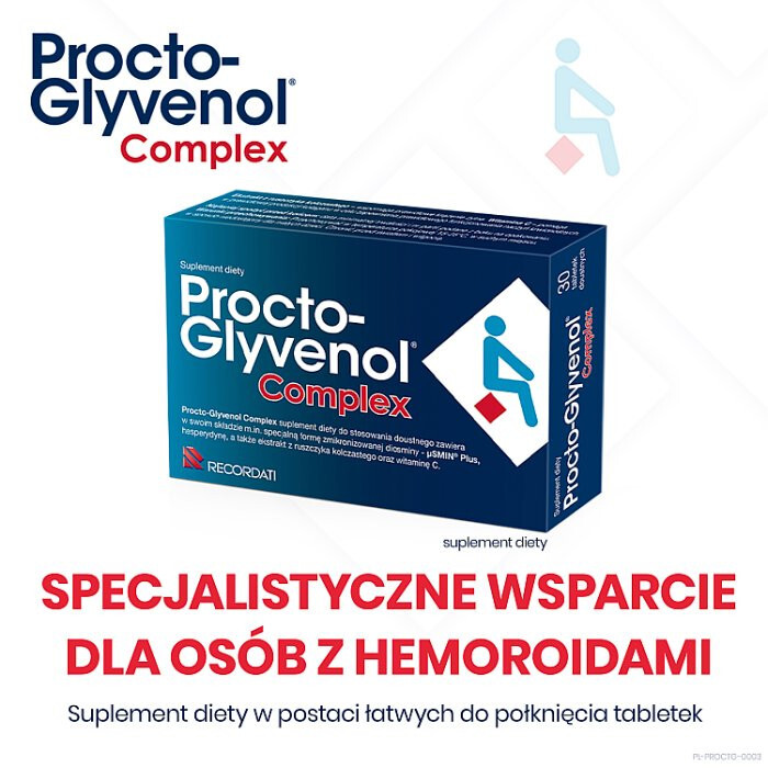 Procto-Glyvenol Complex tabletki, 30 szt.