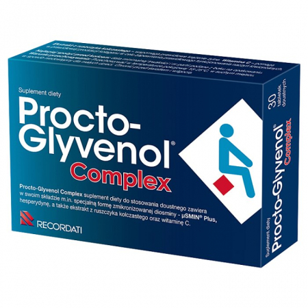 Procto-Glyvenol Complex 30 tabletek / Hemoroidy