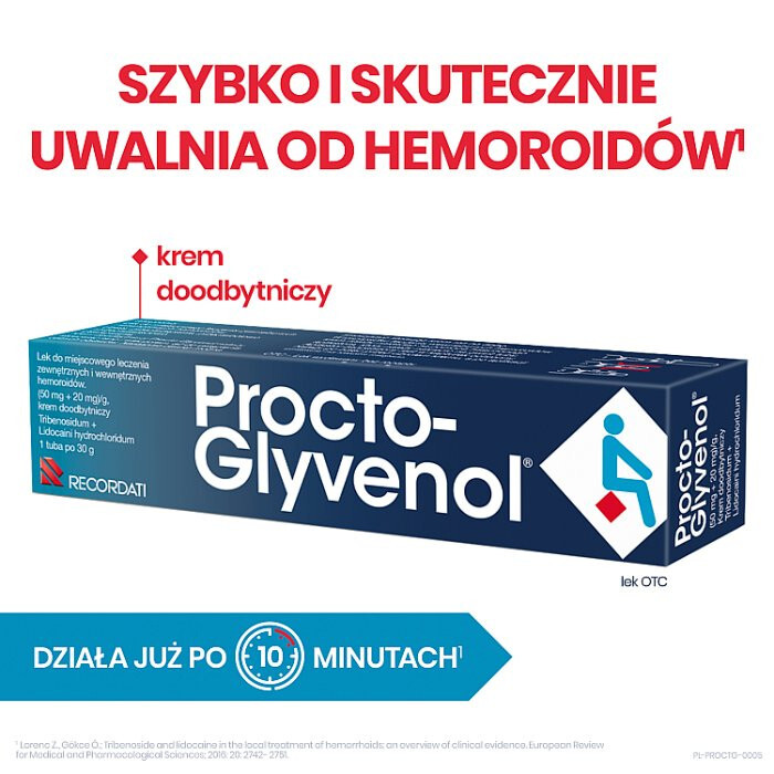 Procto-Glyvenol krem 30 g / Hemoroidy