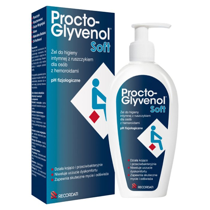 Procto-Glyvenol Soft żel do higieny intymnej, 180 ml