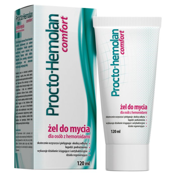 Procto-Hemolan Comfort żel do mycia, 120 ml