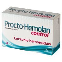 Procto-Hemolan Control 1000 mg 20 tabletek / Hemoroidy