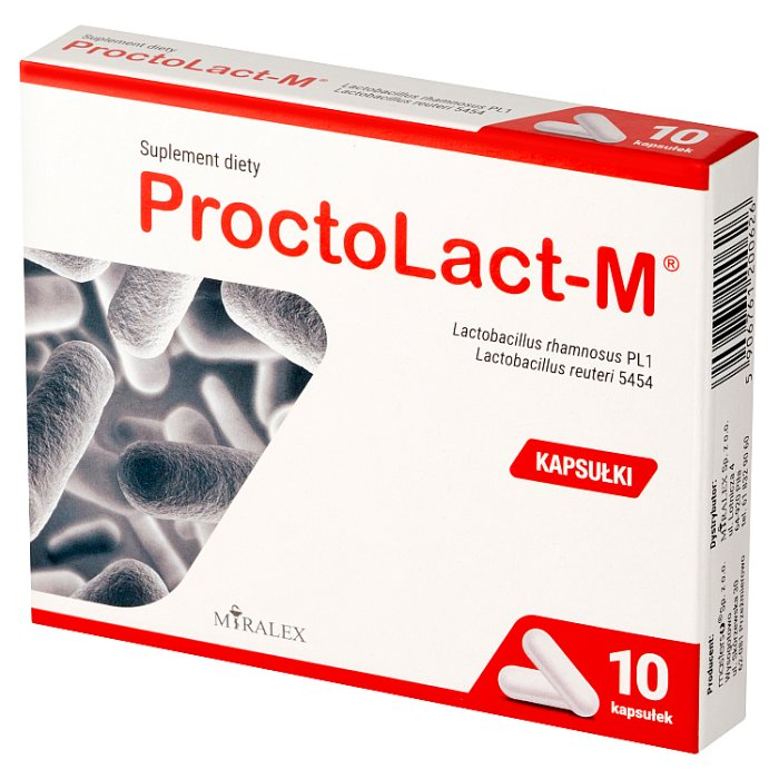 ProctoLact M probiotyk proktologiczny w kapsułkach, 10 szt.