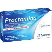 Proctomina 10 czopków