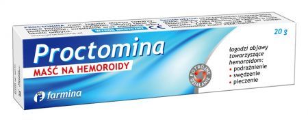 Proctomina  maść na hemoroidy 20 g