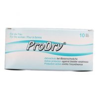 ProDry tampony podtrzymujące dla kobiet na nietrzymanie moczu, 10 szt.