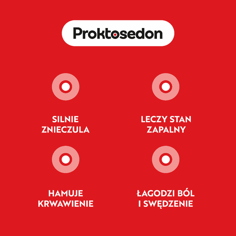 Proktosedon doodbytnicza maść 15 g / Hemoroidy