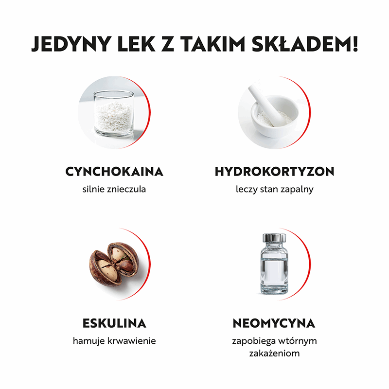 Proktosedon doodbytnicza maść 15 g / Hemoroidy