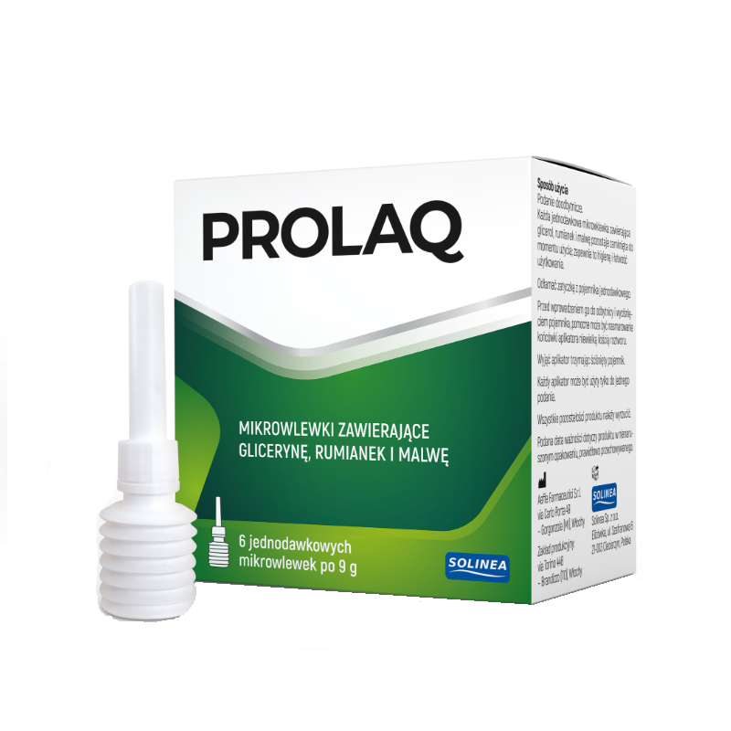 Prolaq mikrowlewki doodbytnicze, 6 szt.