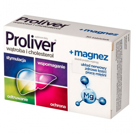 Proliver + Magnez 30 tabletek