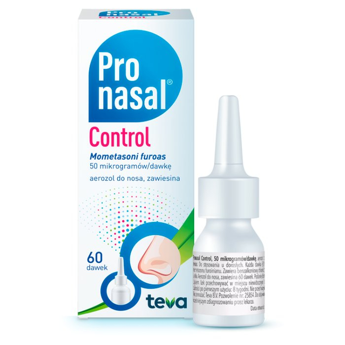 Pronasal Control aerozol do nosa 50mcg/daw 60 dawek