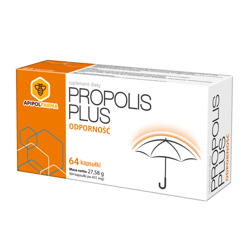 Propolis Plus 64 kapsułki