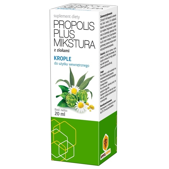 Propolis Plus Mikstura krople 20 ml