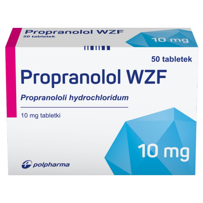 Propranolol 10 mg 50 tabletek