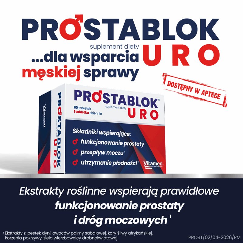 Prostablok Uro tabletki, 60 szt.
