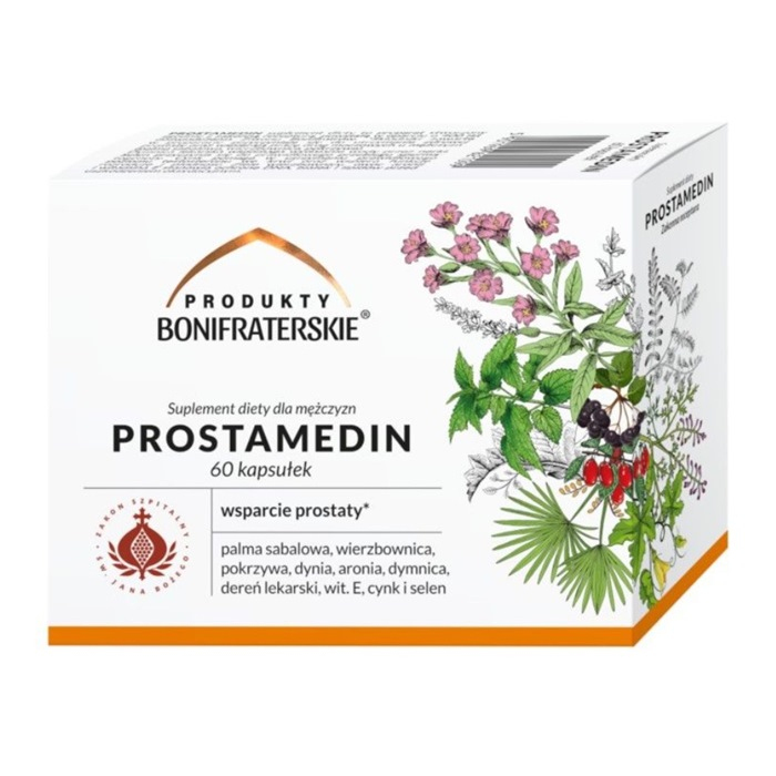 Prostamedin kapsułki na utrzymanie zdrowej prostaty, 60 szt.