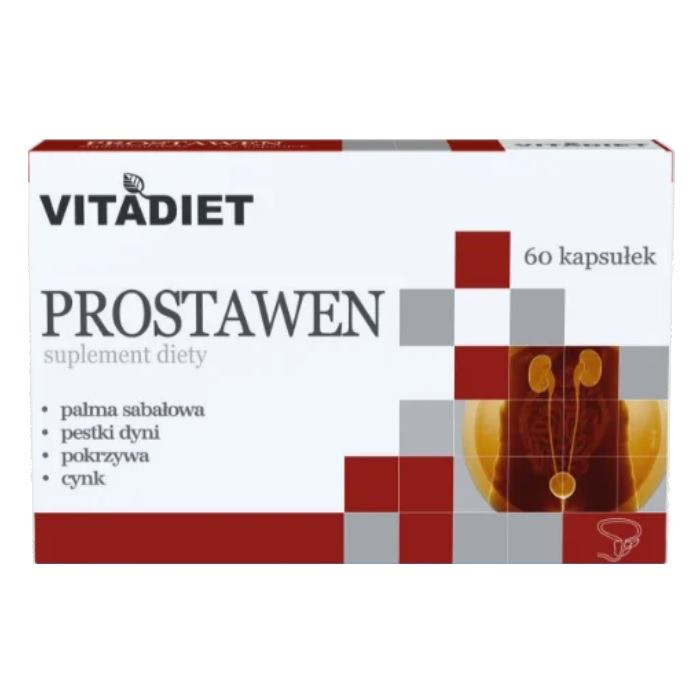 Prostawen kapsułki na prostatę dla mężczyzn, 60 szt.