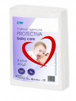 PROTECTIVA Baby Care Podkłady higieniczne 60cm x 60cm 8 szt.