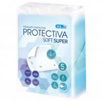 PROTECTIVA SOFT SUPER Podkłady higieniczne 60cm x 90cm 5 szt.