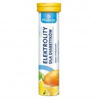 Protego Elektrolity dla diabetyków tabletki musujące o smaku cytrusowym, 20 szt.