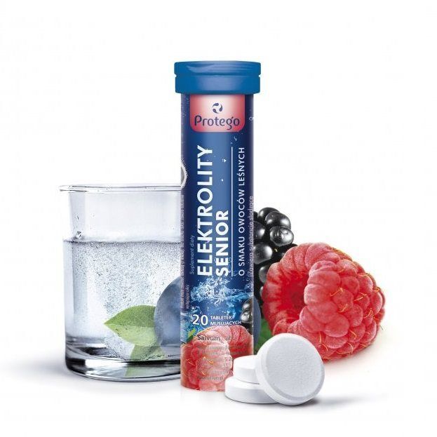 Protego Elektrolity Senior 20 tabletek musujących