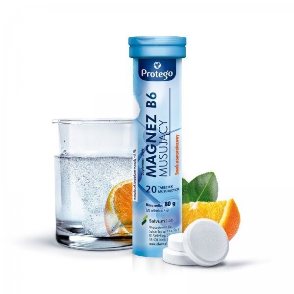 Protego Magnez B6 20 tabletek musujących