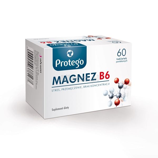Protego Magnez B6 tabletki, 60 szt.