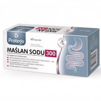 Protego Maślan Sodu 300 mg kapsułki na zdrowe jelita, 60 szt.