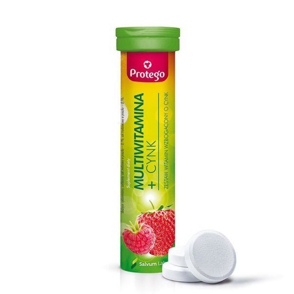 Protego Multiwitamina + cynk 20 tabletek musujących
