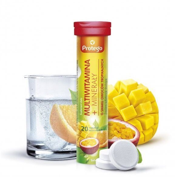 Protego Multiwitamina + Minerały 20 tabletek musujących