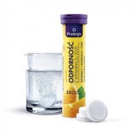 Protego Odporność z Witaminą D3 2000 20 tabletek musujących