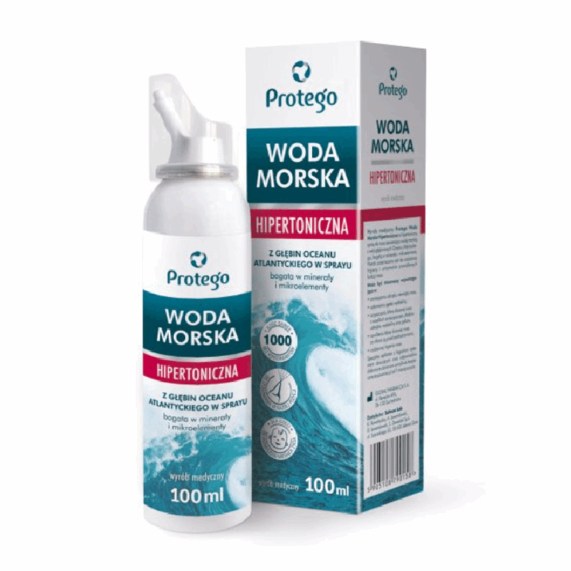 Protego Woda morska hipertoniczna, 100 ml