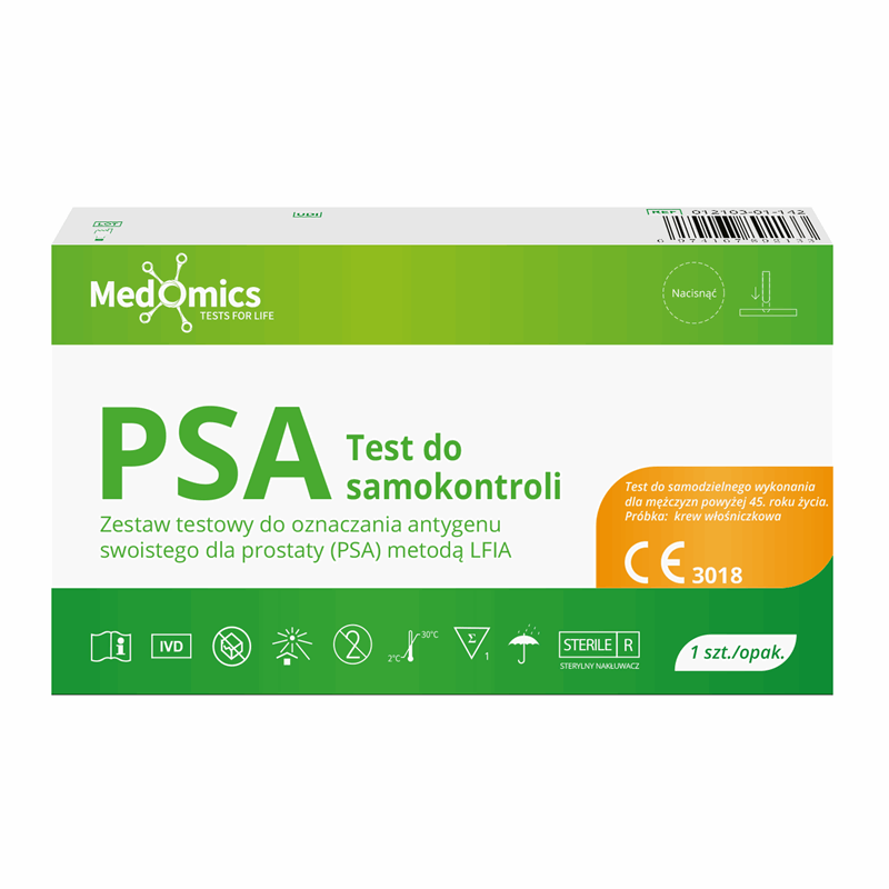 PSA Test do samokontroli, 1 szt.