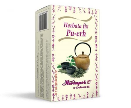 PU-ERH Herbata czerwona 2 g 20 saszetek