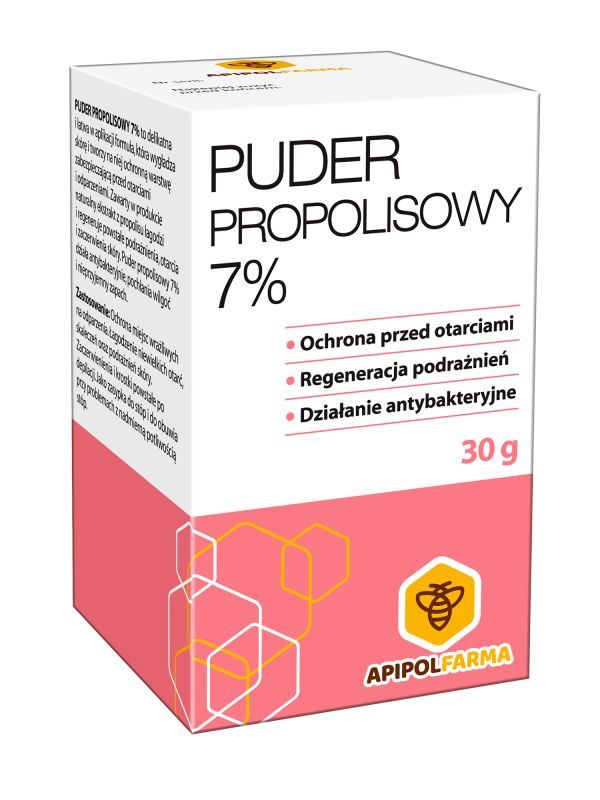 Puder propolisowy do pielęgnacji skóry, 30 g