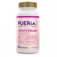 Pueria Czysty Folian kapsułki z kwasem foliowym, 90 szt.