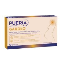 Pueria Gardło pastylki do ssania dla kobiet w ciąży i karmiących piersią, 15 szt.