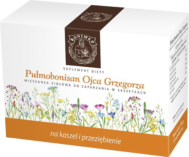 Pulmobonisan Ojca Grzegorza saszetki, 25 szt.