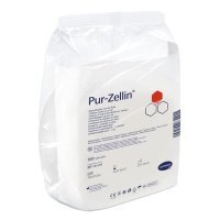 PUR-ZELLIN Kompresy niejałowe 4 x 5 cm 500 szt.