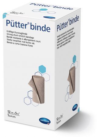 PUTTERBINDE Opaska elastyczna z zapinką 5m x 12cm 1 szt.