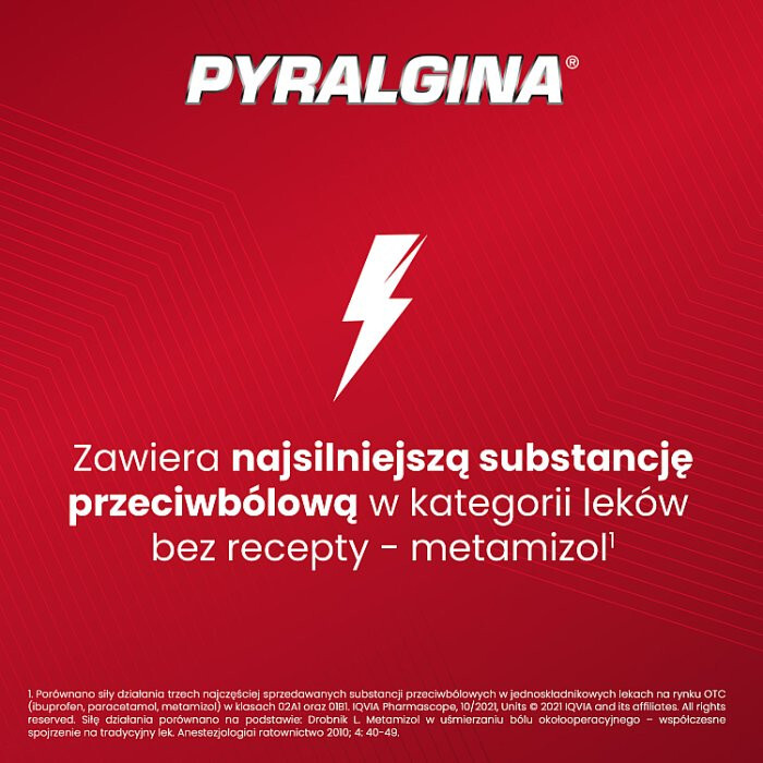 Pyralgina 500 mg tabletki, 20 szt.