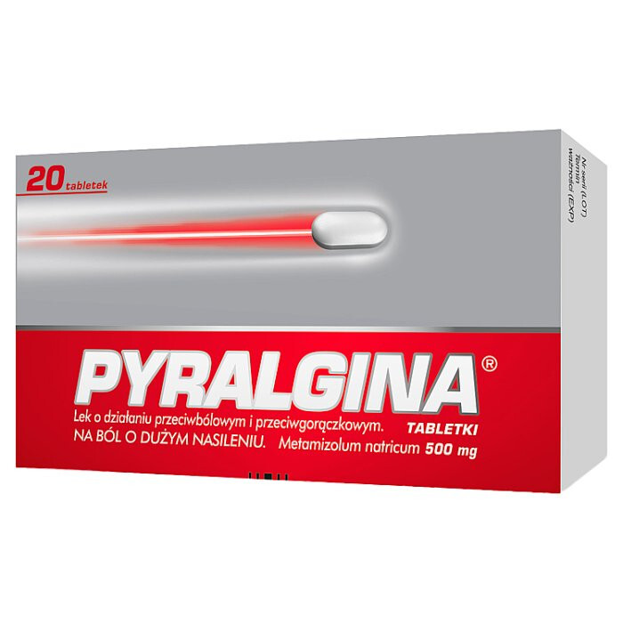 Pyralgina 500 mg tabletki, 20 szt.