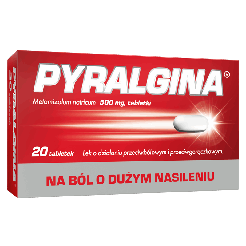 Pyralgina 500 mg tabletki, 20 szt.