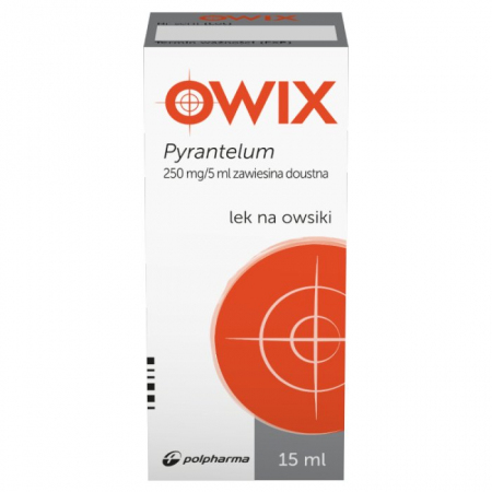 Pyrantelum OWIX zawiesina doustna 15 ml