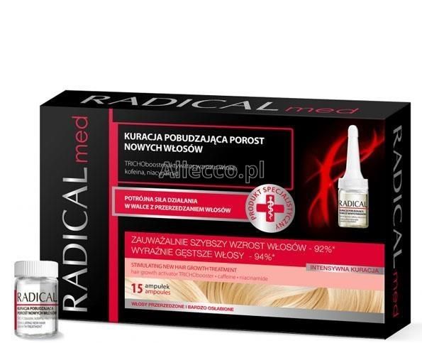 Radical Med kuracja pobudzająca porost nowych włosów, 15x5 ml