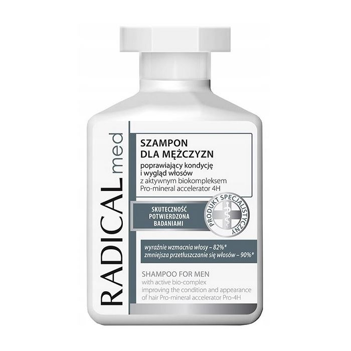 Radical Med szampon dla mężczyzn na poprawę kondycji włosów, 300 ml