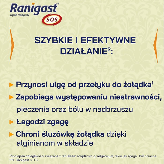 Ranigast S.O.S. 24 tabletki do ssania